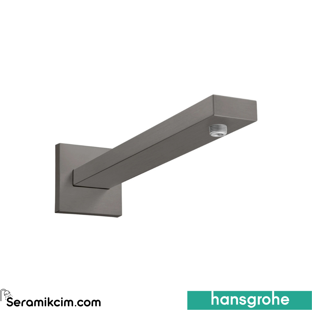 Hansgrohe Duş Dirseğisquare 389 Mm Mat Siyah-Krom 27694340