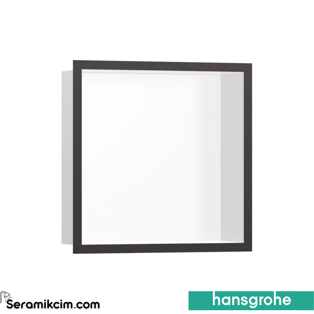 Hansgrohe Duvar Nişi Mat Beyaz Tasarım Çerçeveli 30 X 30 X 10 Cm 56099340