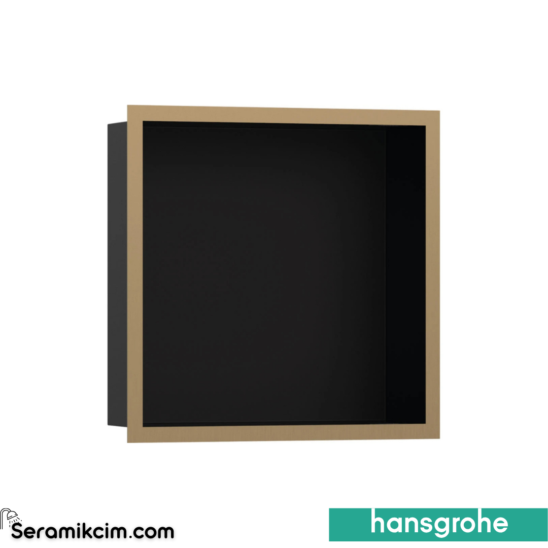 Hansgrohe Duvar Nişi Mat Siyah Tasarım Çerçeveli 30 X 30 X 10 Cm 56098140