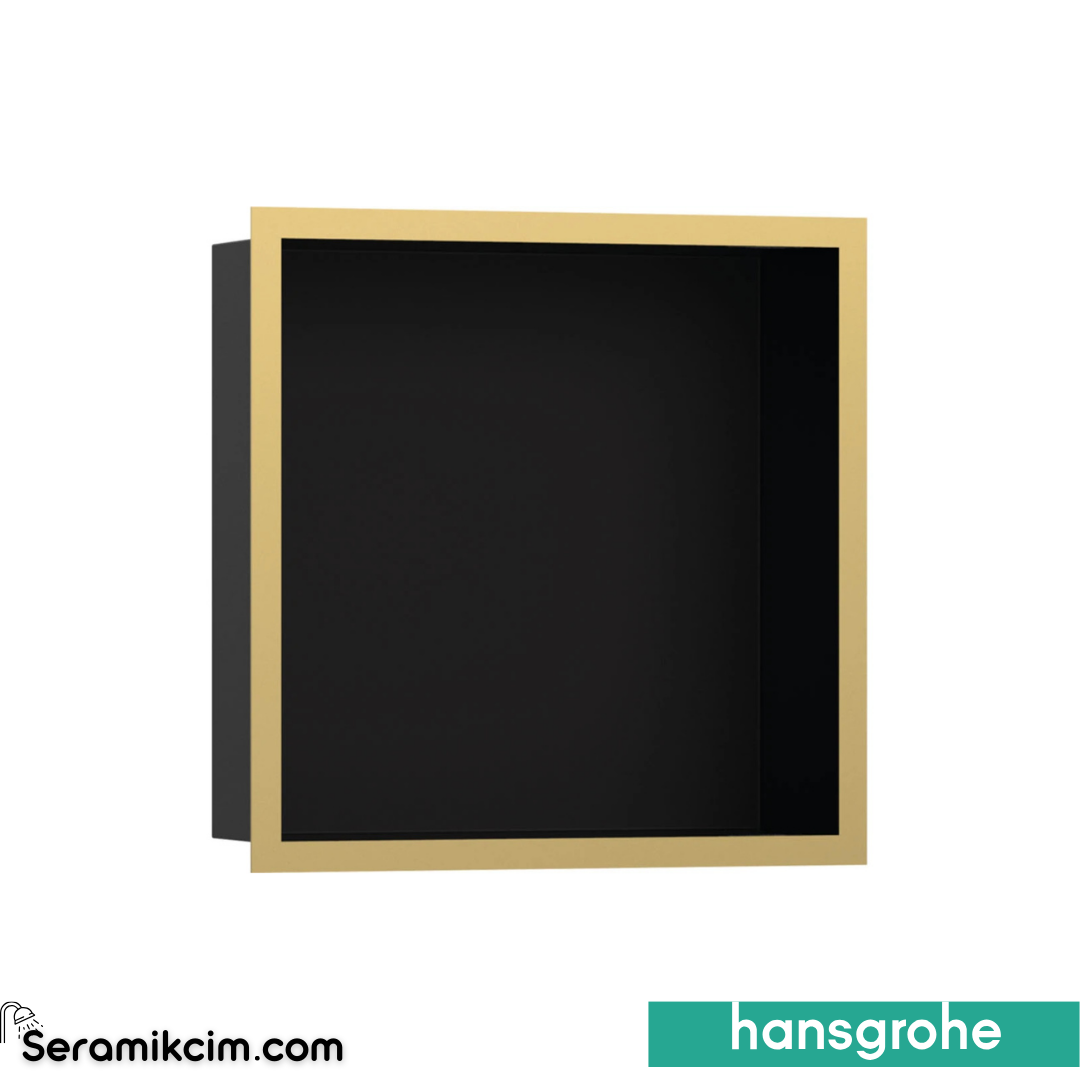 Hansgrohe Duvar Nişi Mat Siyah Tasarım Çerçeveli 30 X 30 X 10 Cm 56098990