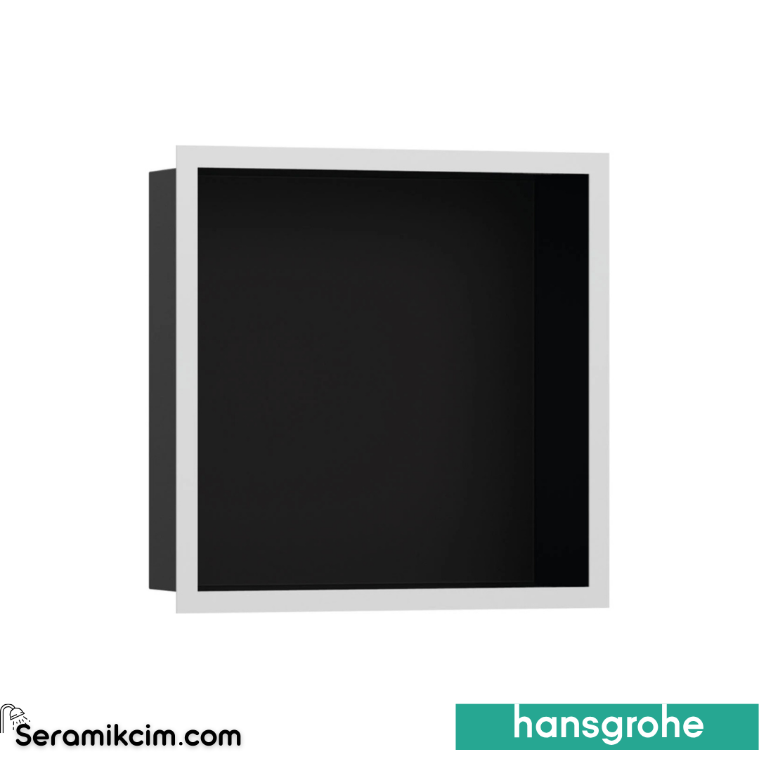 Hansgrohe Duvar Nişi Mat Siyah Tasarım Çerçeveli 30 X 30 X 10 Cm 56098700