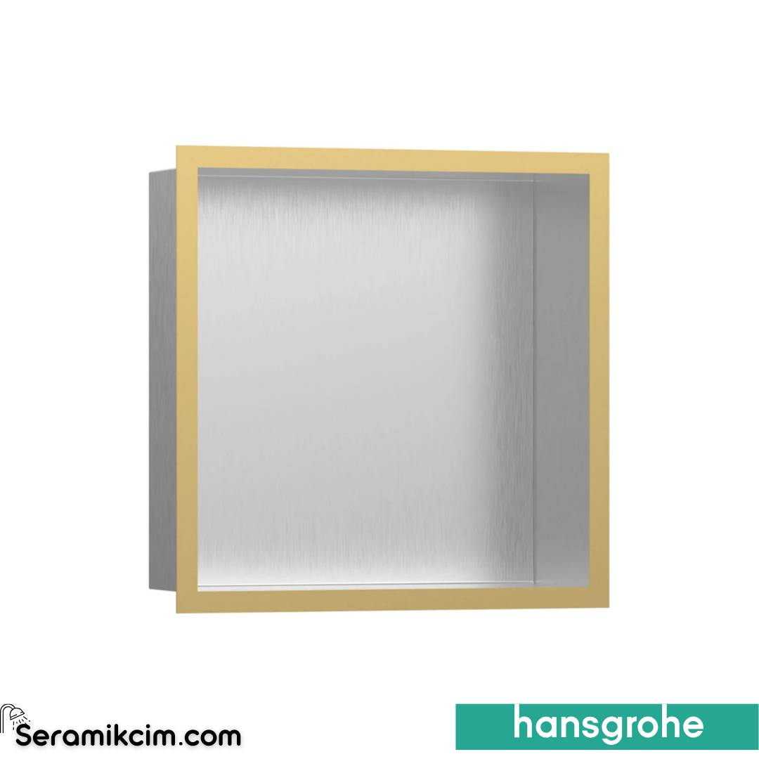 Hansgrohe Duvar Nişi Paslanmaz Çelik Tasarım Çerçeveli 30 X 30 X 10 Cm 56097990
