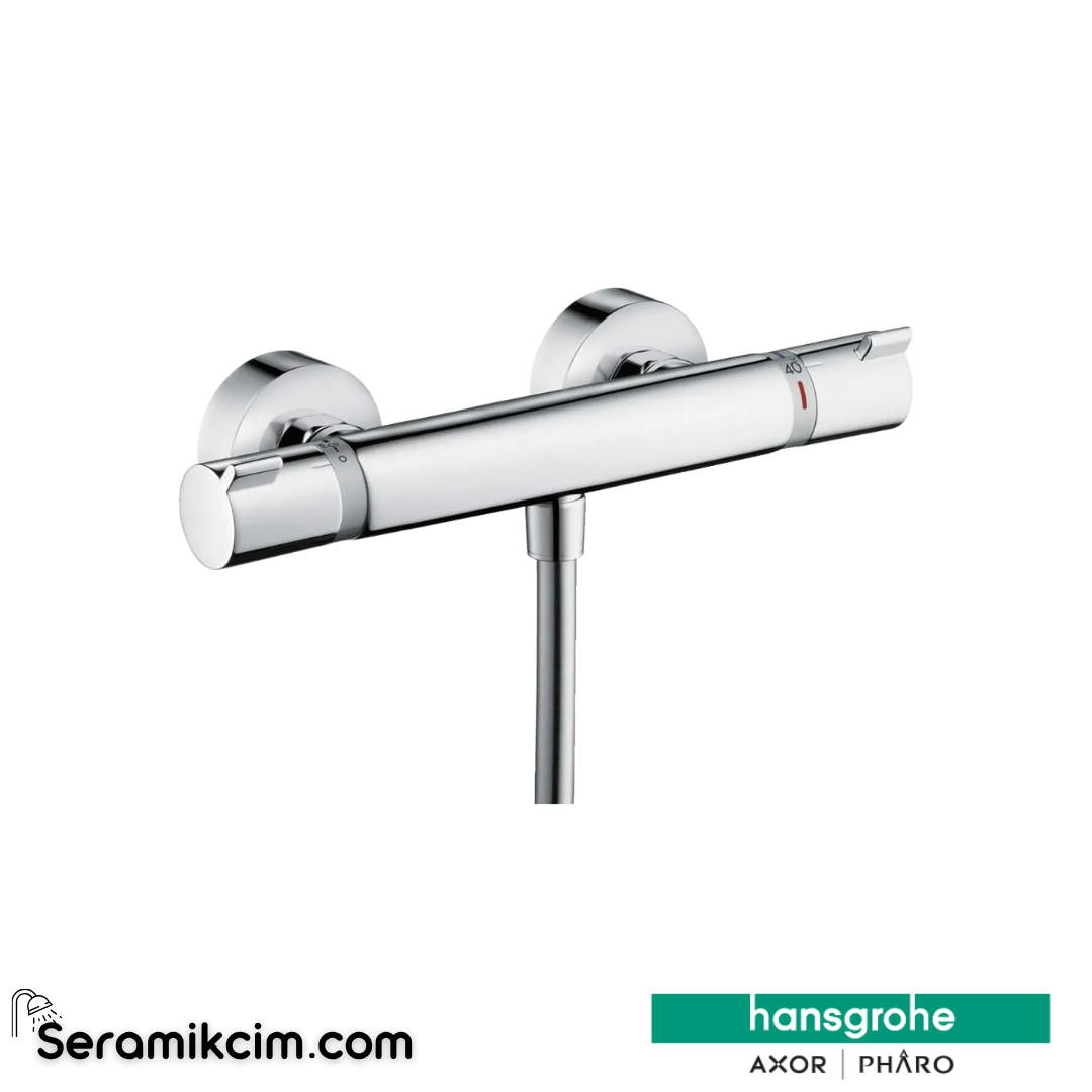 Hansgrohe Ecosmart 1000 Termostatik Duş Bataryası Aplike Krom 13116000