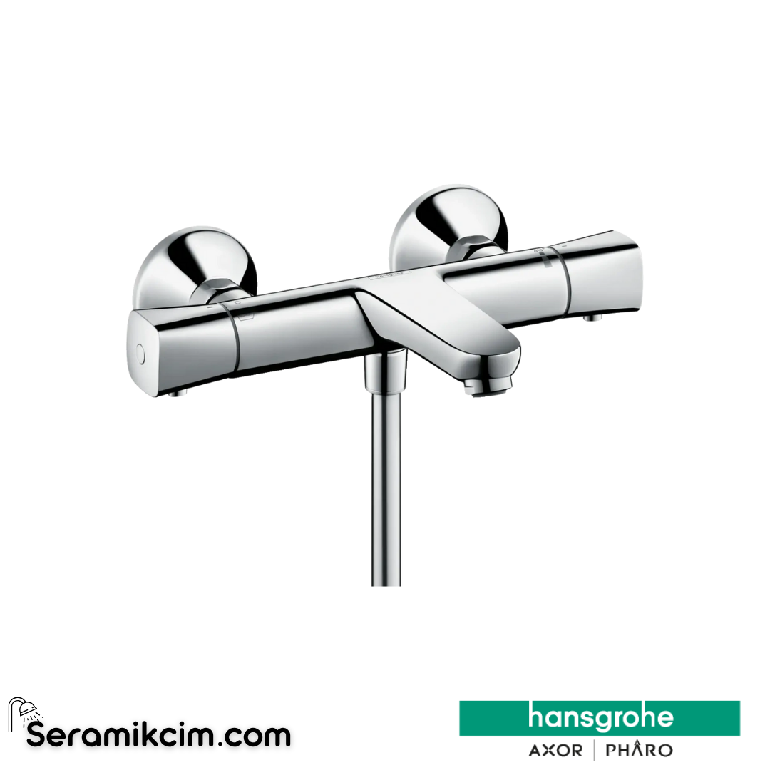 Hansgrohe Ecosmart Termostatik Banyo Bataryası Aplike Krom 13123000