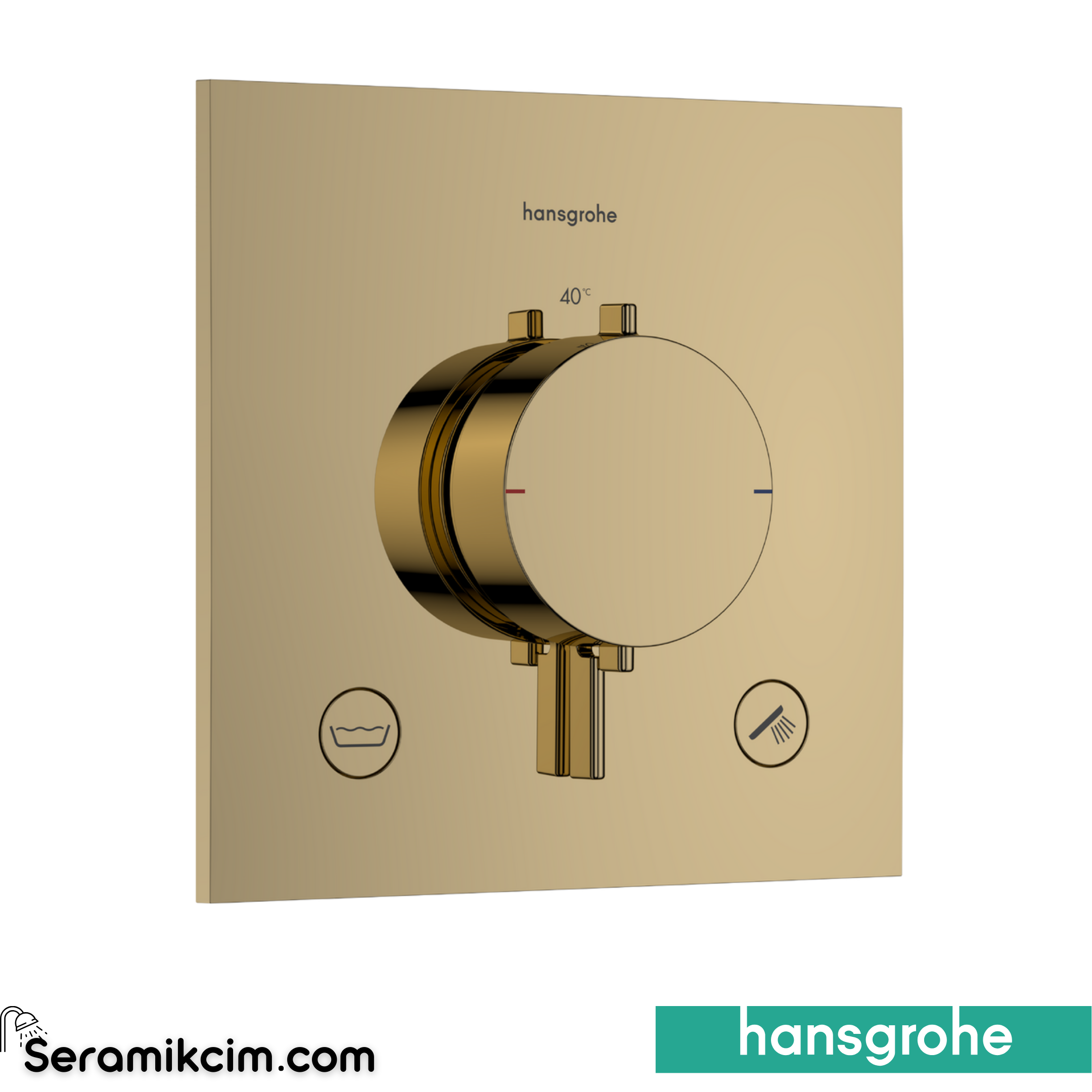 Hansgrohe Ecostat Comf.E Therm.2Ou.Back Suc.Pgo