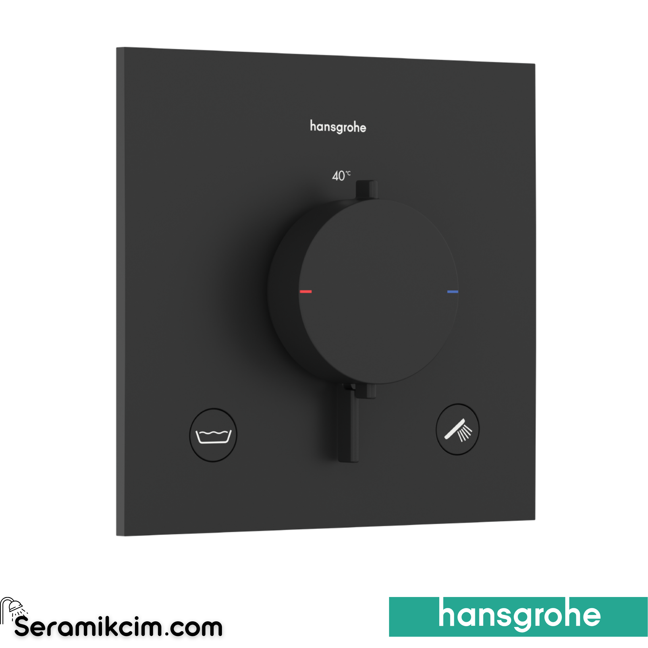 Hansgrohe Ecostat Comf.E Therm.2Ou.Back Suc.Mb