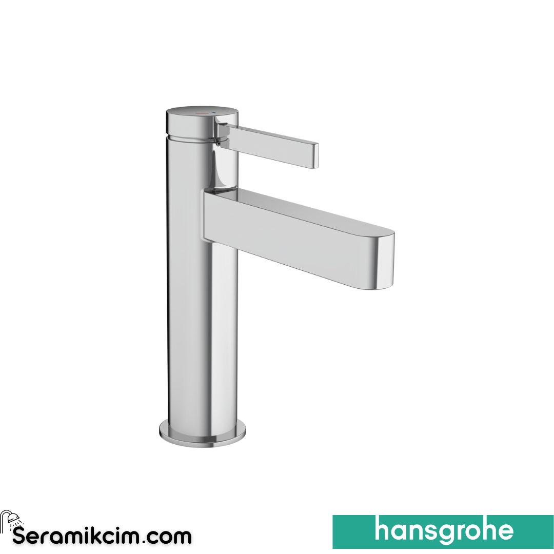 Hansgrohe Finoris Lavabo Bataryası Bas Aç Set Coolstart Krom 76025000
