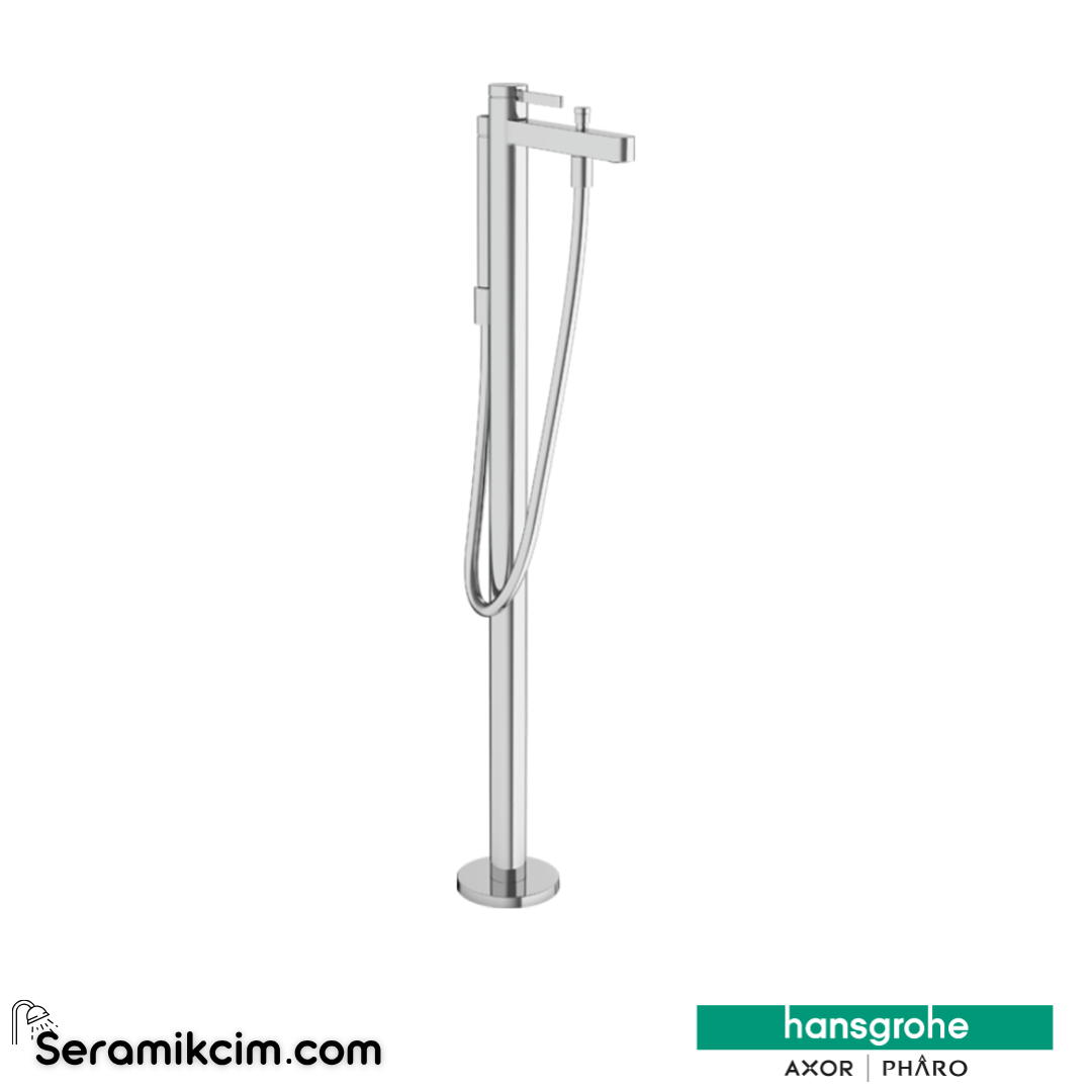 Hansgrohe Finoris Tek Kollu Banyo Bataryası Yerden 76445000 - 76445000