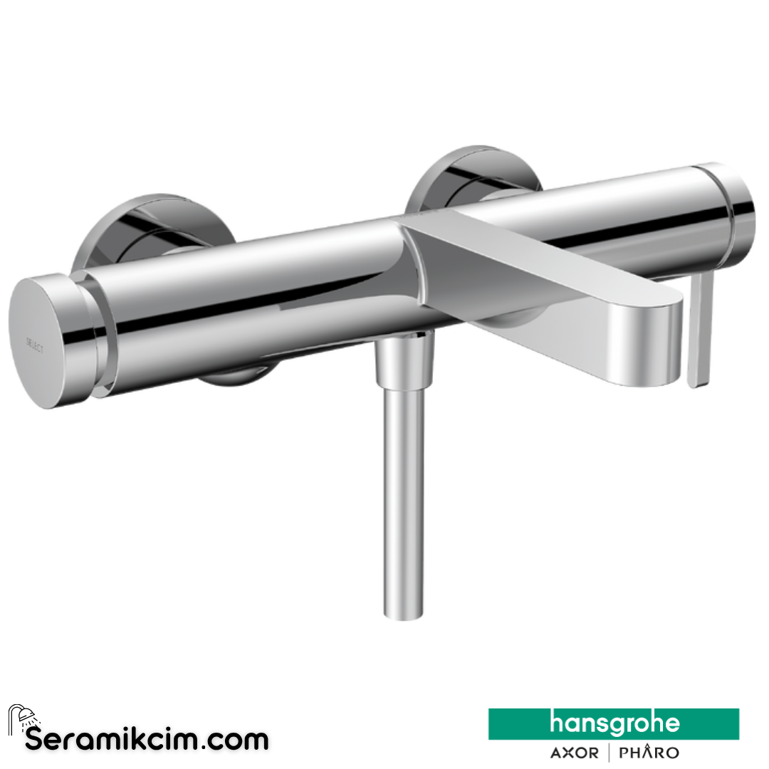 Hansgrohe Finoris Tek Kollu Banyo Bataryası Aplike Montaj  76420000 - 76420000