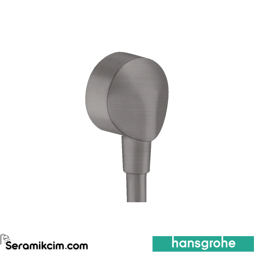 Hansgrohe Fixfit El Duşu Çıkışı Mat Siyah-Krom 27454340