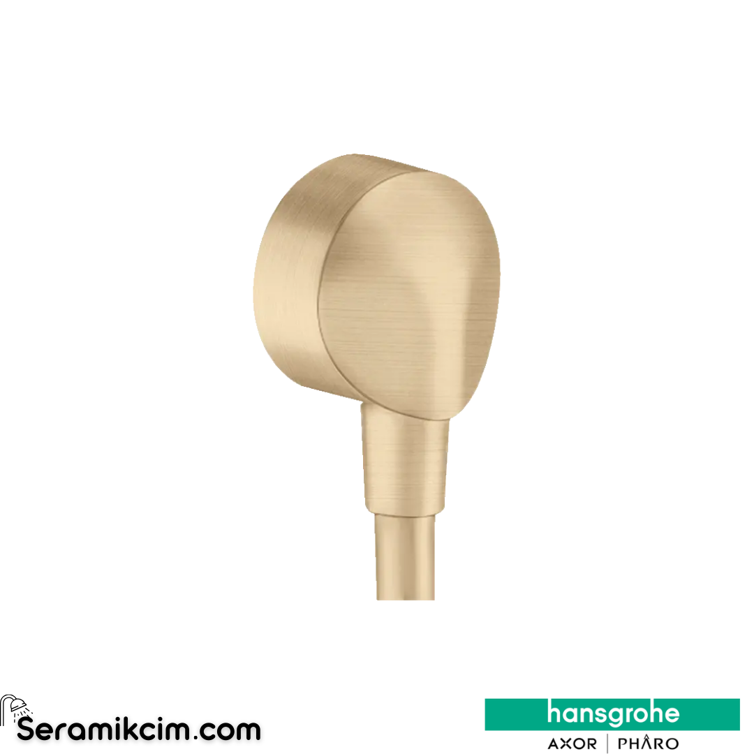 Hansgrohe Fixfit El Duşu Gönye Çıkış Mat Bronz 27454140