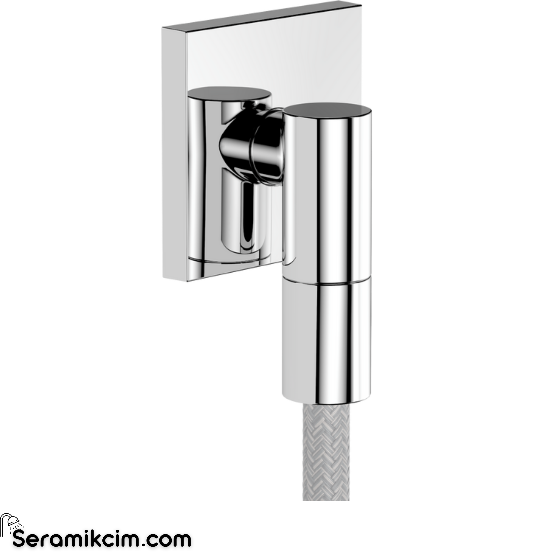 Hansgrohe Fixfit Fine E Wall Outlet Chrome