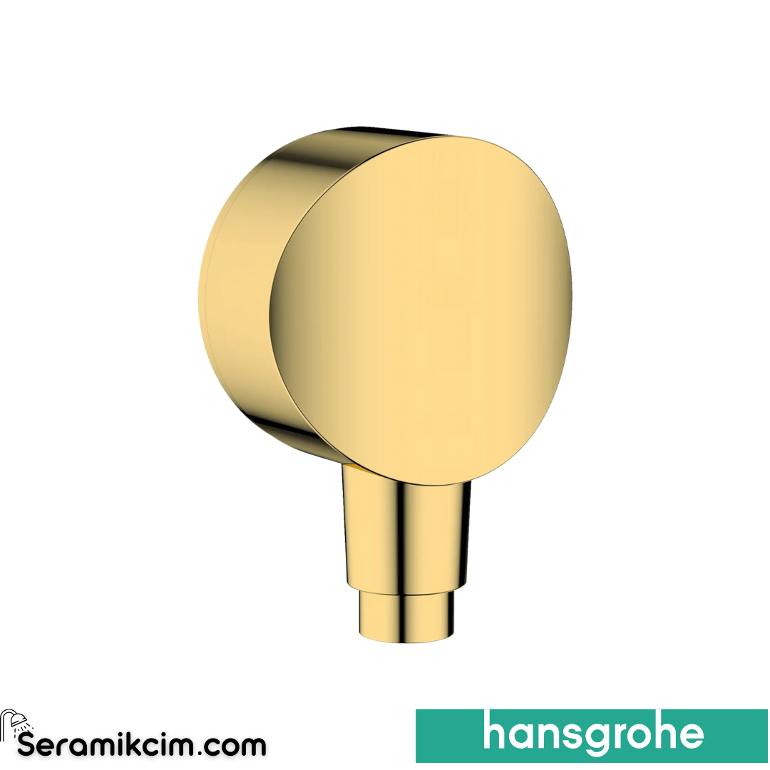 Hansgrohe Fixfit Gönye Çıkış S Çek Valf Ve Sen. Parlak Altın 26453990