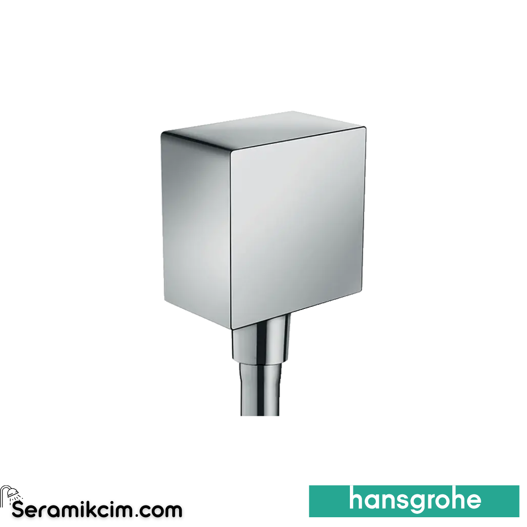 Hansgrohe Fixfit S Square Duş Çıkış Dirseği Çekvalf 26455000