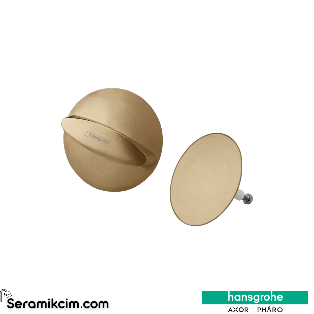 Hansgrohe Flexaplus Küvet Tromplen Kumanda Kapağı Mat Bronz 58185140