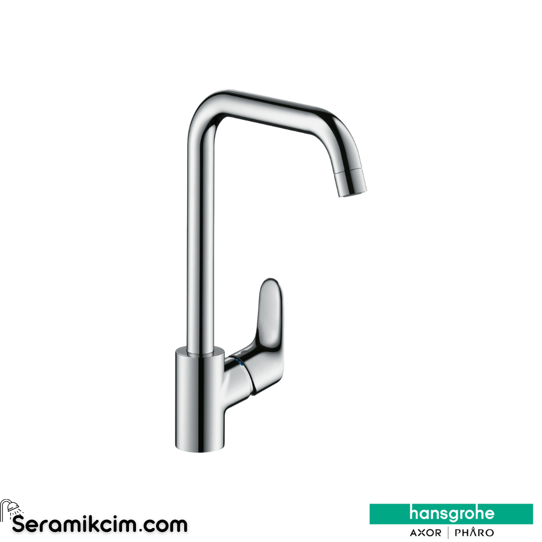 Hansgrohe Focus E 260 Eviye Bataryası Krom 31820000