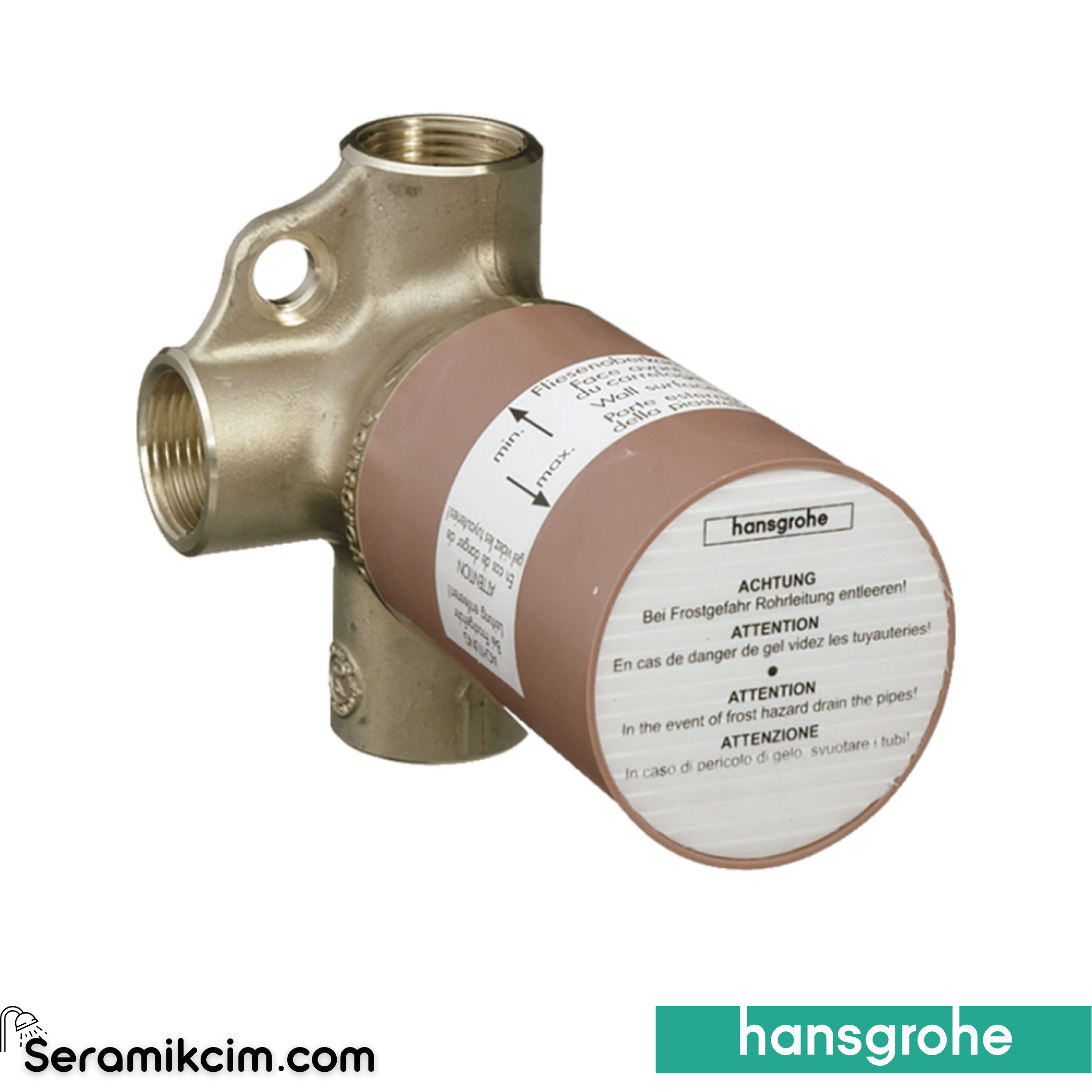 Hansgrohe İç Set Trio Yönlendirici Valf, Ankastre Montaj 15984180