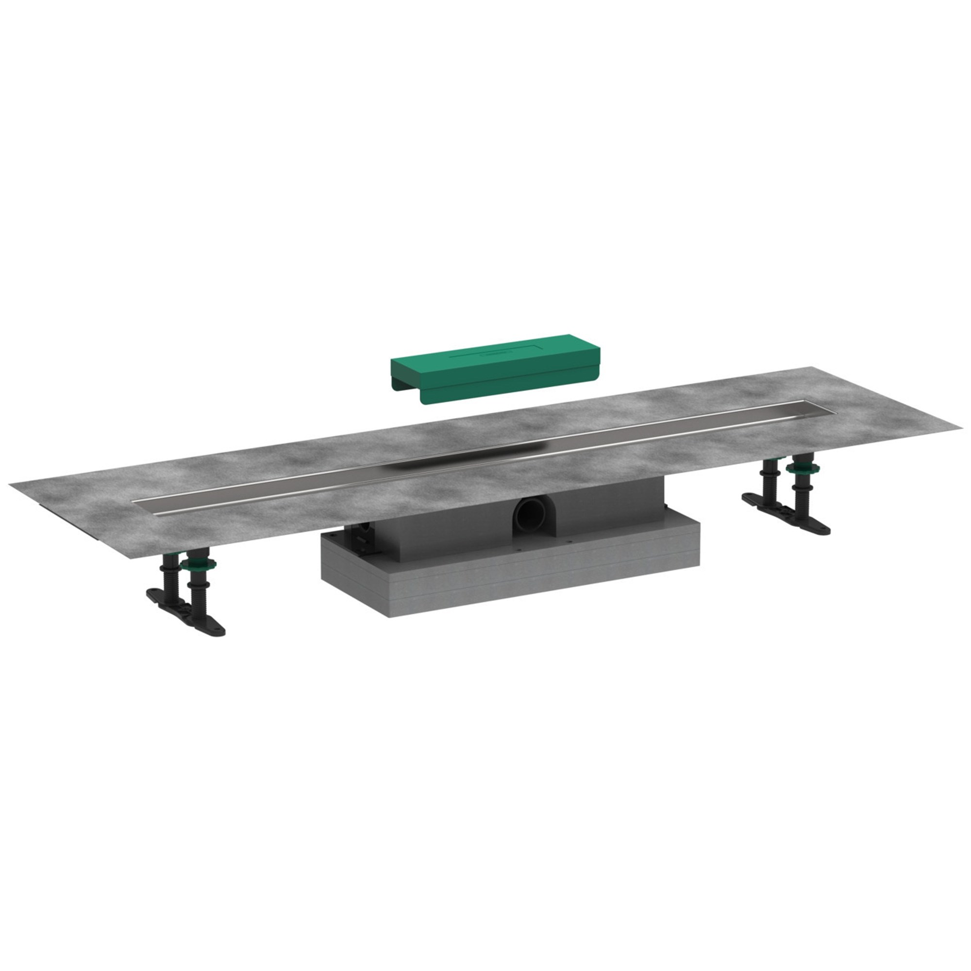 Hansgrohe Komple Set Düz Kurulum İçin - 90 Cm Seramik Kaplanabilir Duş Kanalı İçin 56019180