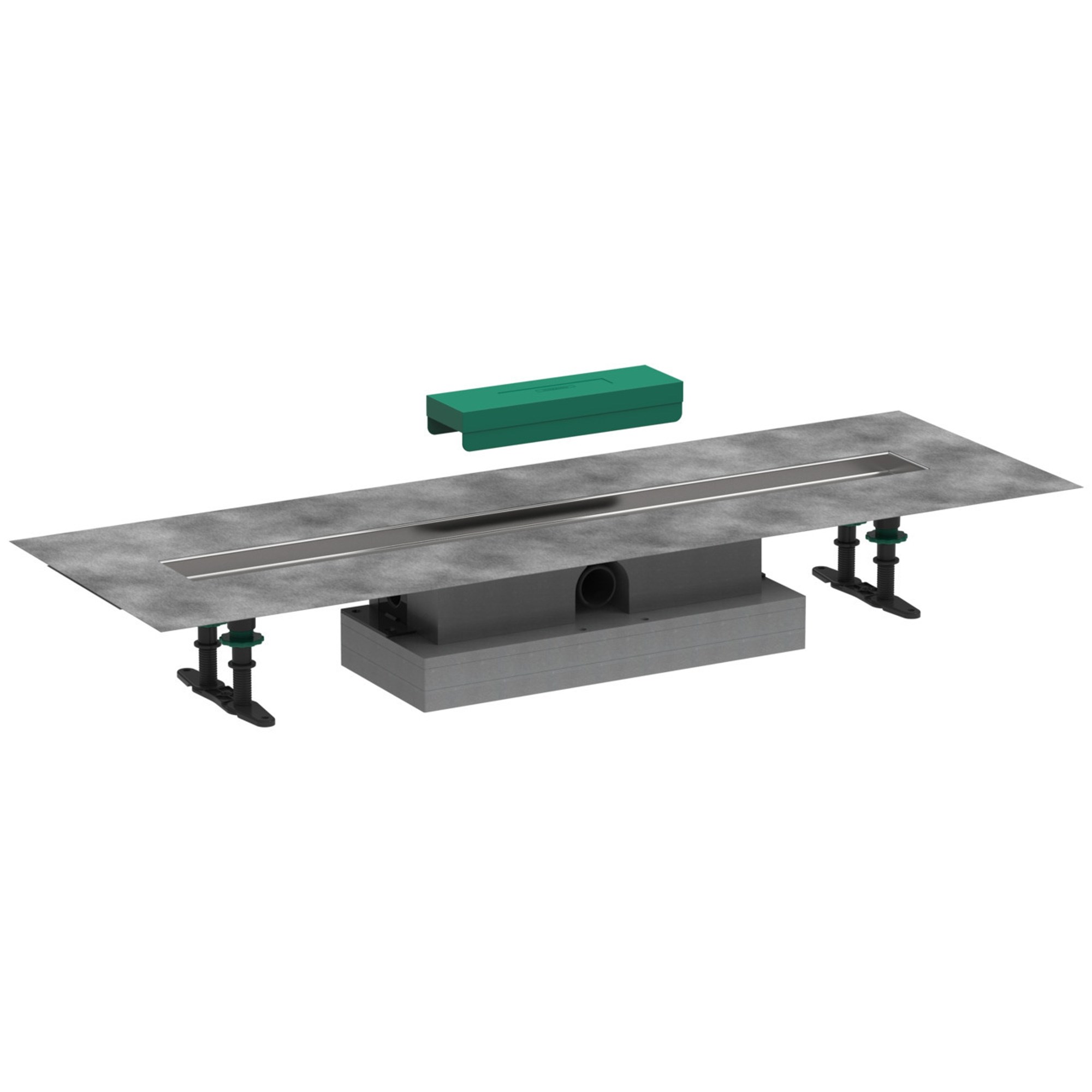 Hansgrohe Komple Set Düz Kurulum İçin - 80 Cm Seramik Kaplanabilir Duş Kanalı İçin 56018180