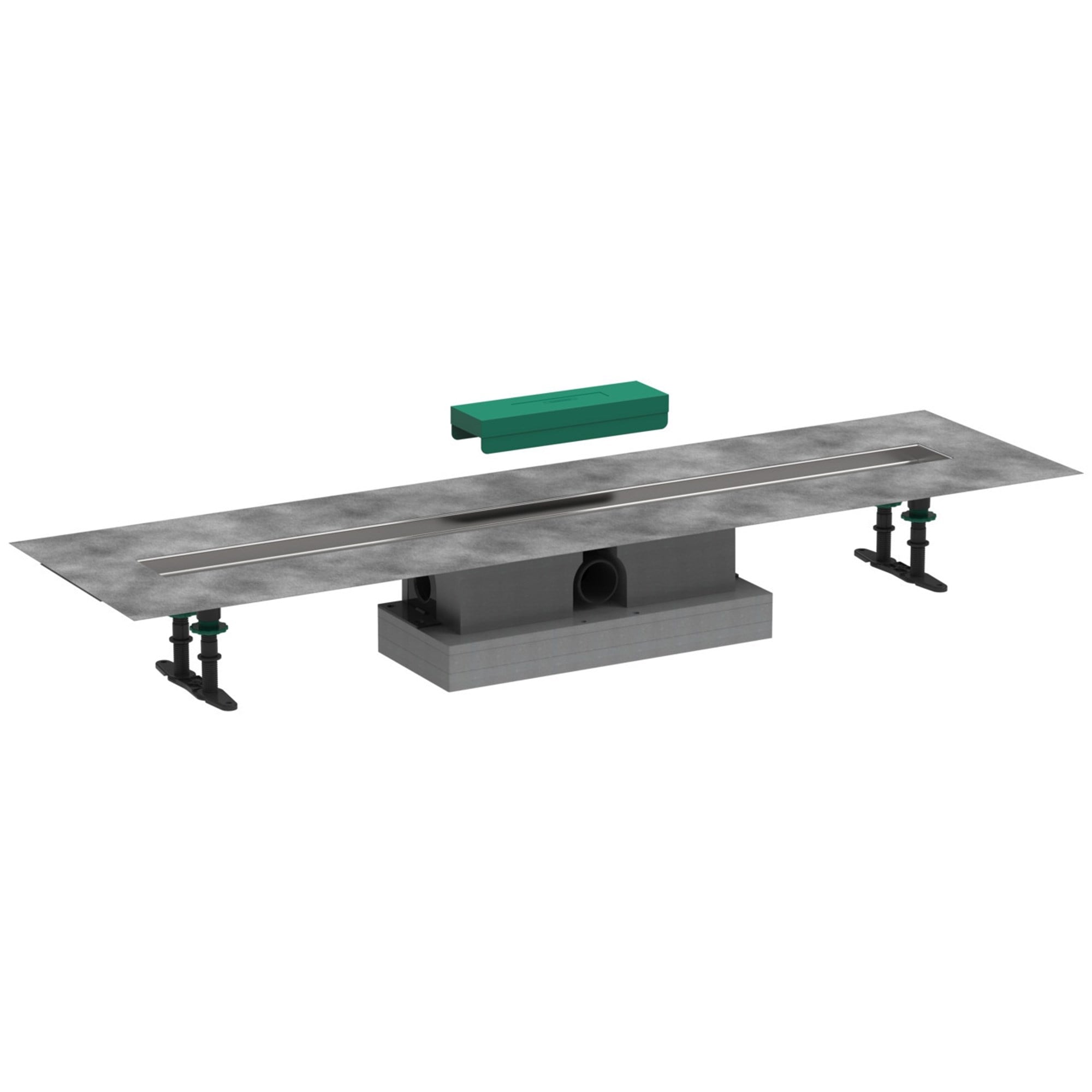 Hansgrohe Komple Set Standart Kurulum İçin- 100 Cm Seramik Kaplanabilir Duş Kanalı İçin 56026180