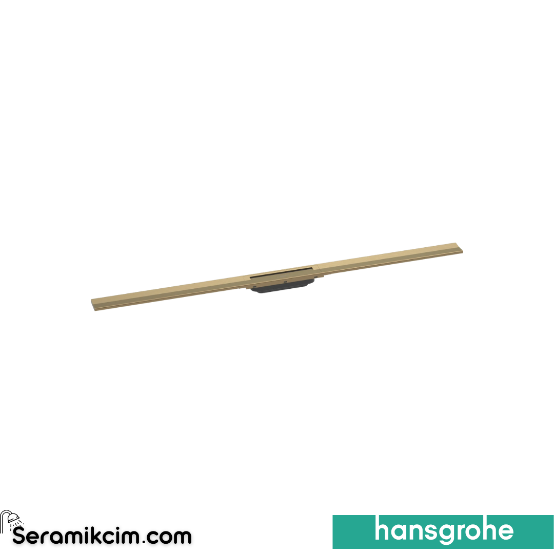 Hansgrohe Linear Duş Kanalı 120 Cm Kesilebilir Serbest Kurulum İçin Mat Bronz 56047140