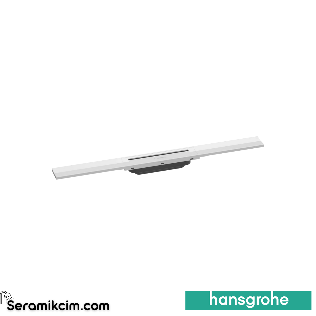 Hansgrohe Linear Duş Kanalı 70 Cm Kesilebilir Serbest Kurulum İçin Mat Beyaz 56043700