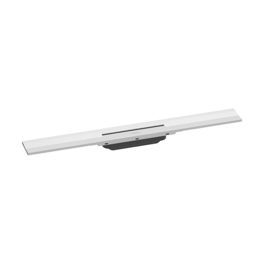 Hansgrohe Linear Duş Kanalı 70 Cm Kesilebilir Duvara MontajMat Beyaz 56050700