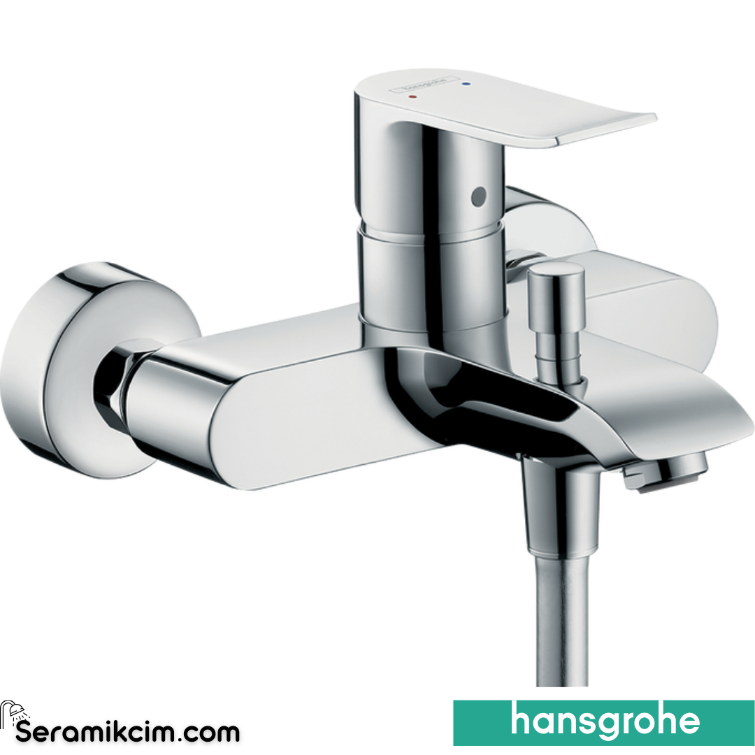Hansgrohe Metris Banyo Bataryası Krom 31480000