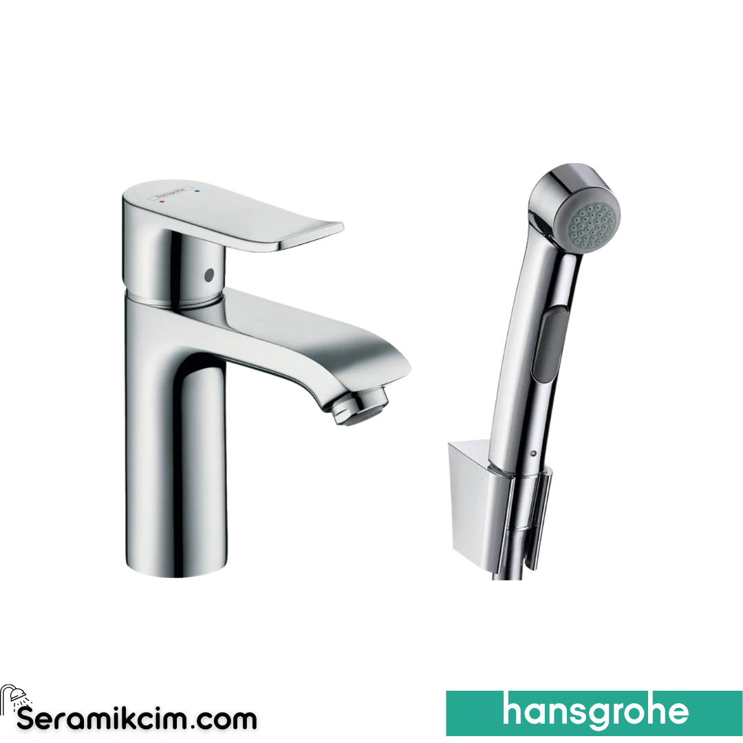 Hansgrohe Metris Lavabo Bataryası Krom 31285000
