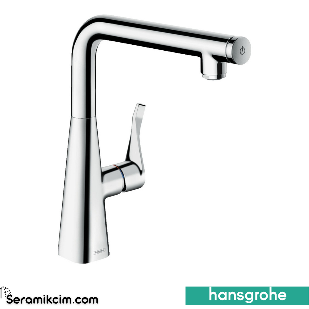 Hansgrohe Metris Select Eviye Bataryası 260 Krom 14847000