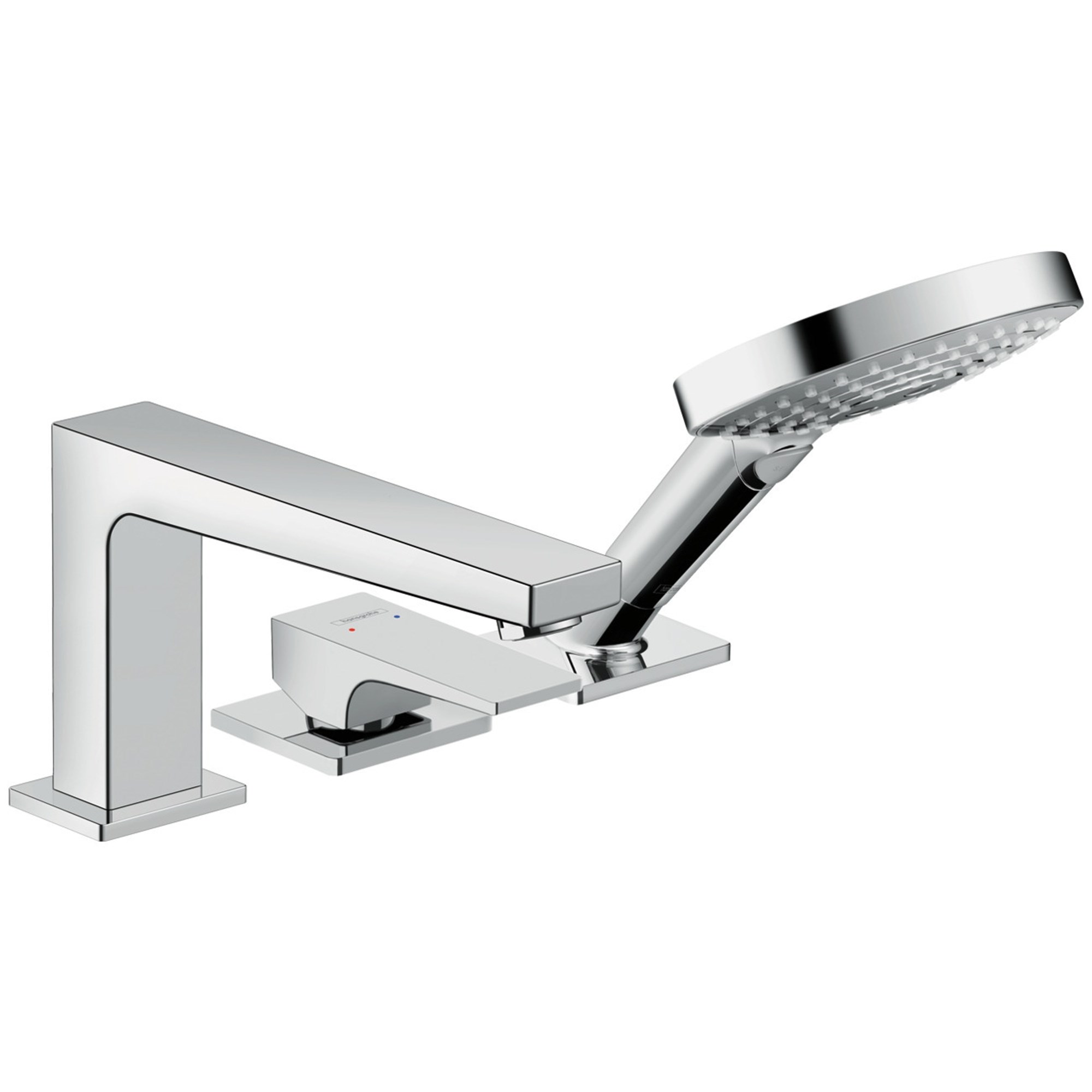 Hansgrohe Metropol 3 Delikli Küvet Kenarı Banyo Bataryası Krom 32550000