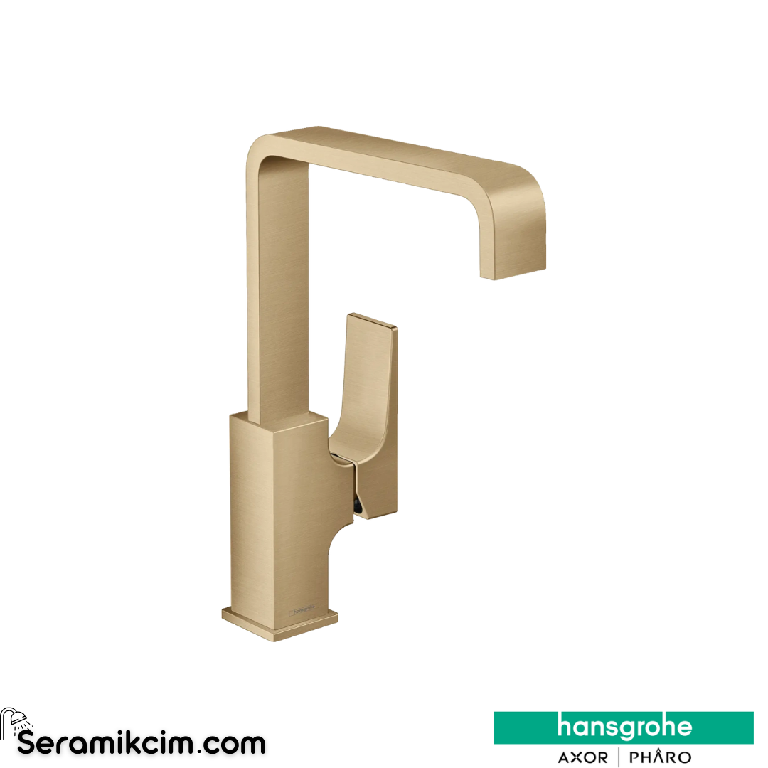 Hansgrohe Metropol Lavabo Bataryası 230 Mat Bronz 32511140