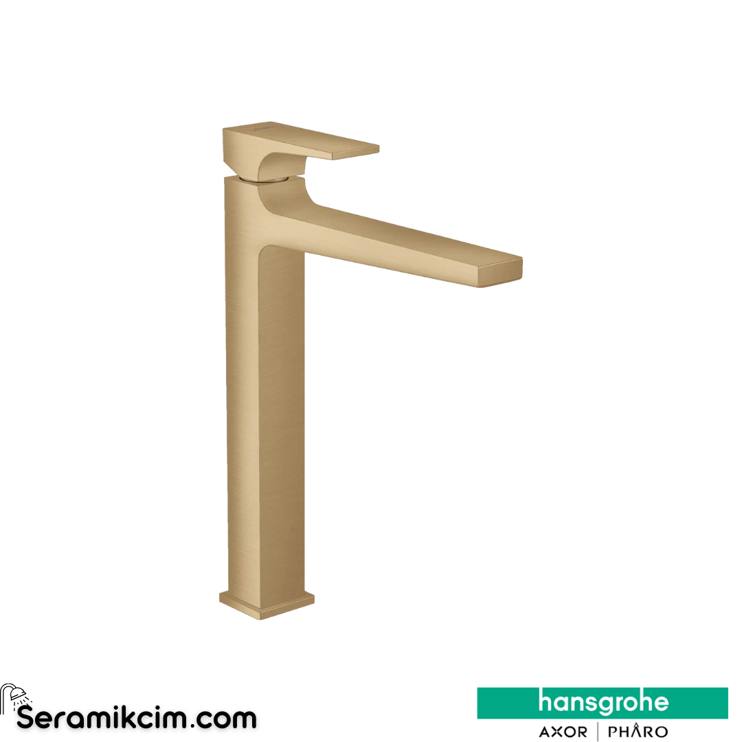 Hansgrohe Metropol Lavabo Bataryası 260 Mat Bronz 32512140