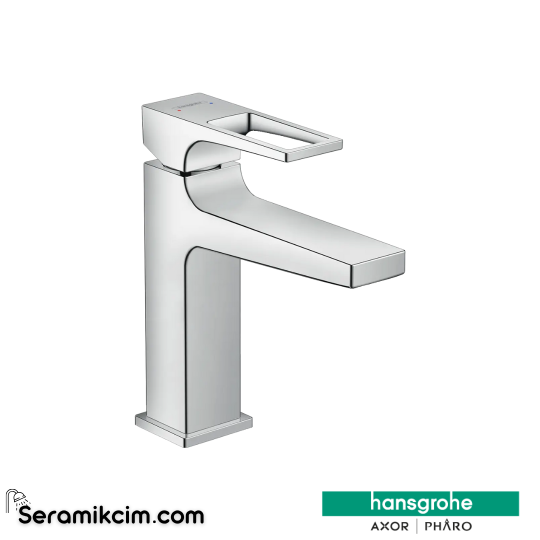 Hansgrohe Metropol Loop Volan Tek Kollu Lavabo Bataryası 110 Krom 74506000