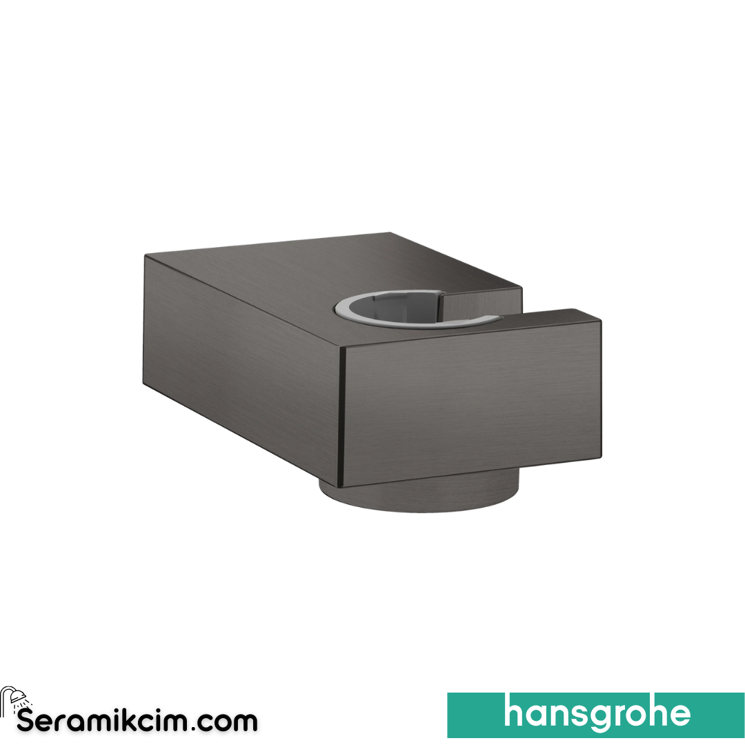 Hansgrohe Porter E Duş Askısı Hb Mat Siyah Krom 28387340