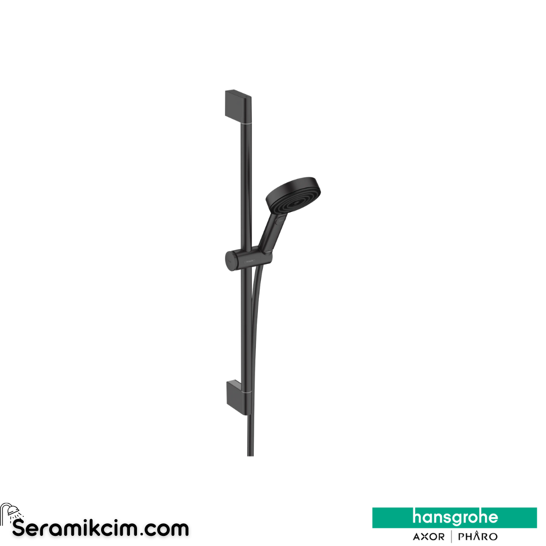 Hansgrohe Pulsify Duş Seti 105 3 Fonksiyonlu Relaxation Ecosmart With Duş Barı 65cm Mat Siyah 24161670