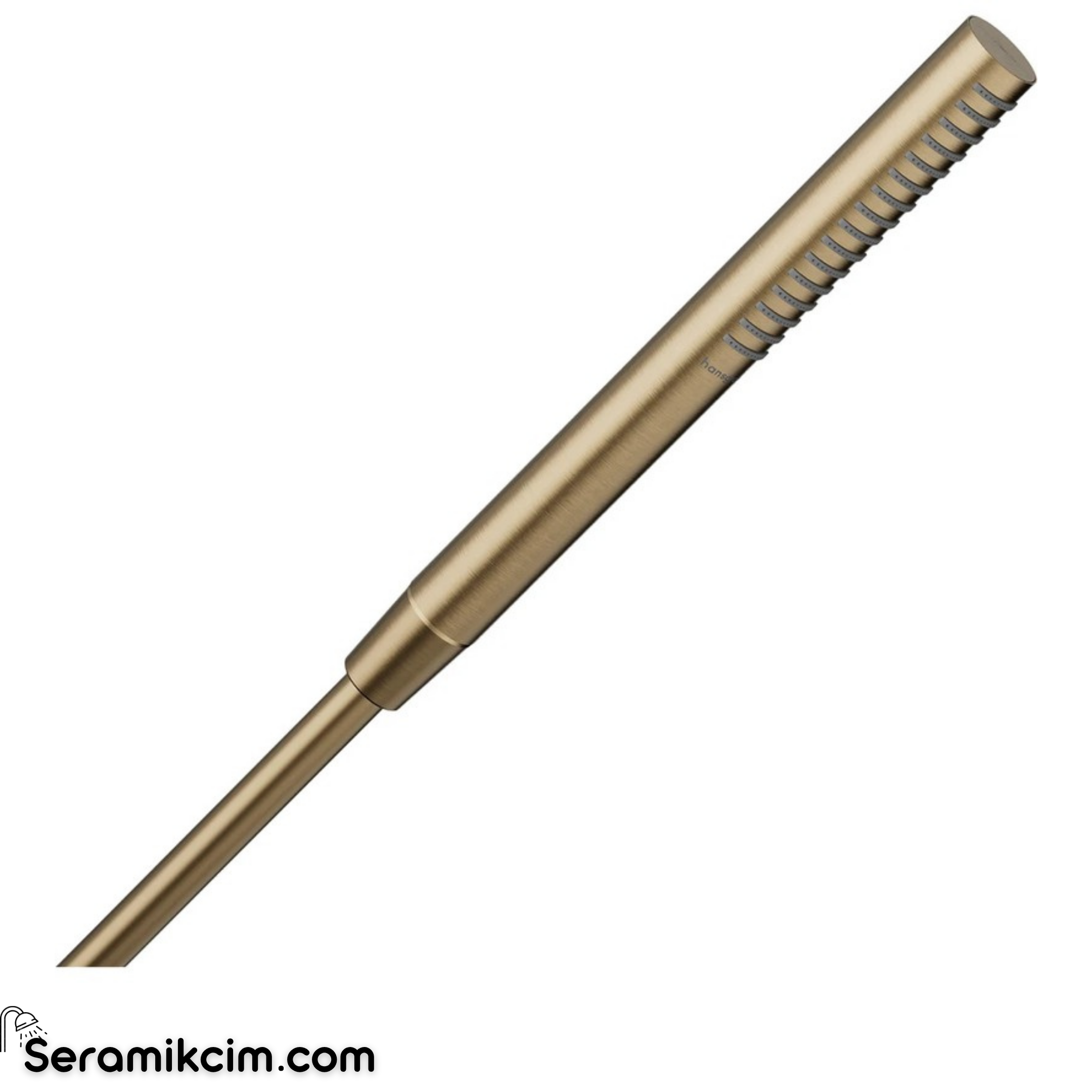 Hansgrohe Pulsify S Baton El duşu 100 1jet EcoSmart Mat Bronz 24125140