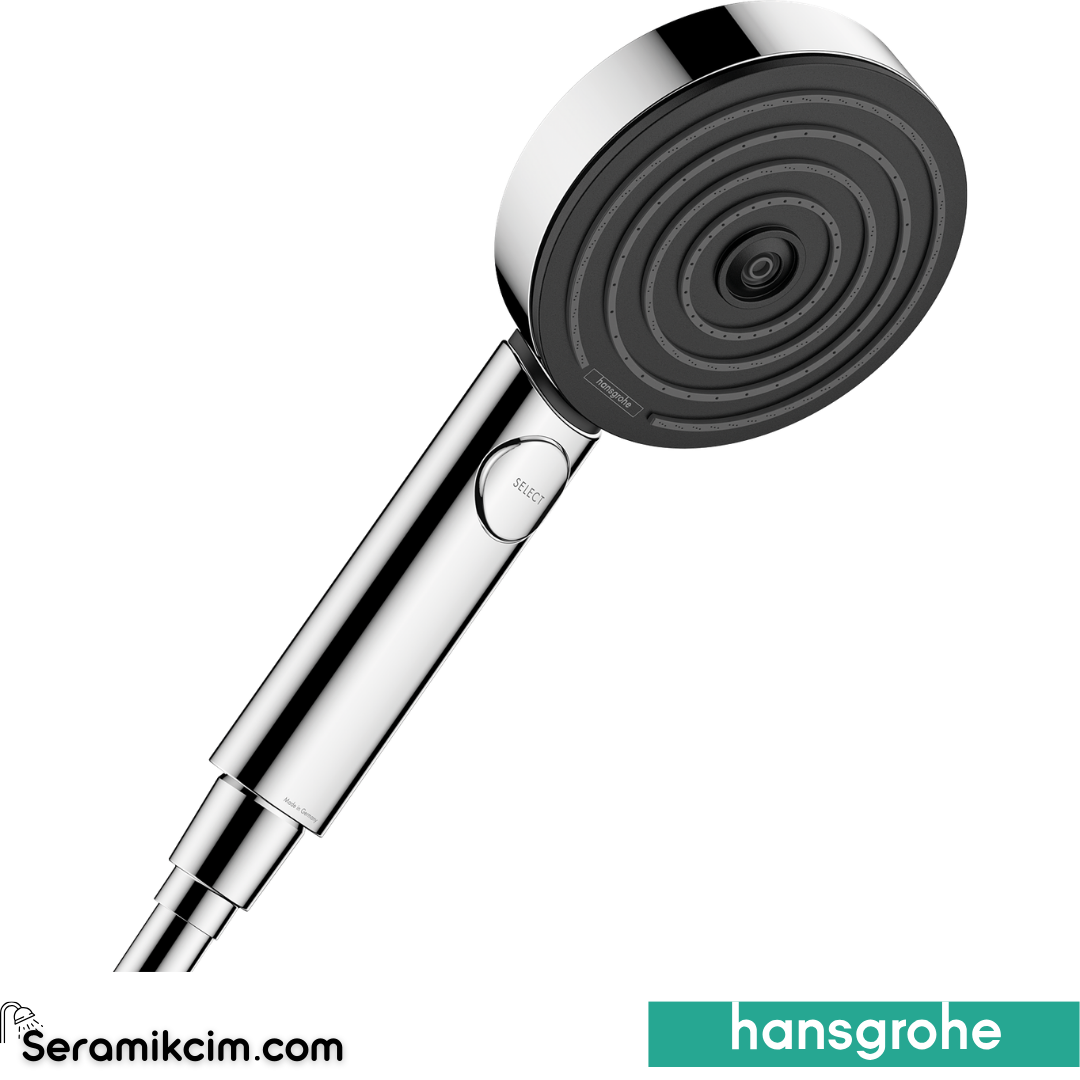 HansGrohe Pulsify Select S El Duşu 105 3Jet Relaxation Ecosmart Krom 24111000