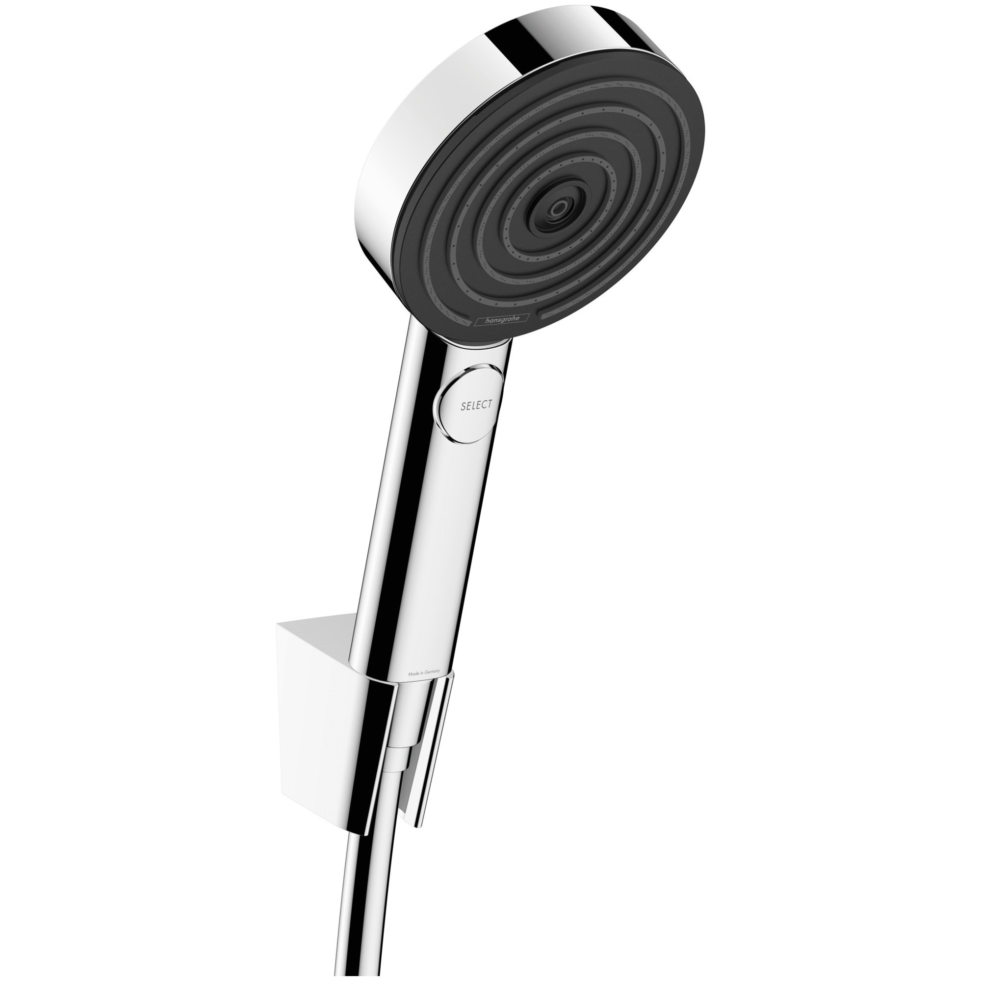Hansgrohe Pulsify Select S El Duşu ve Askı Seti 10,5 cm 3 Fonksiyonlu EcoSmart Relaxation Krom 24305000