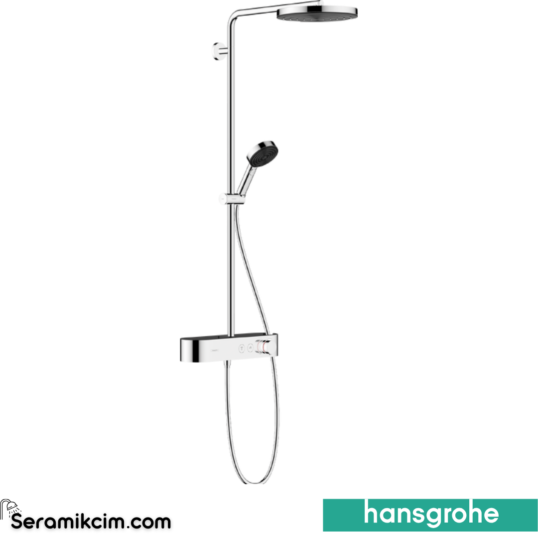 Hansgrohe Pulsify Termostatik Duş Kolonu 1 Jet Krom 24220000