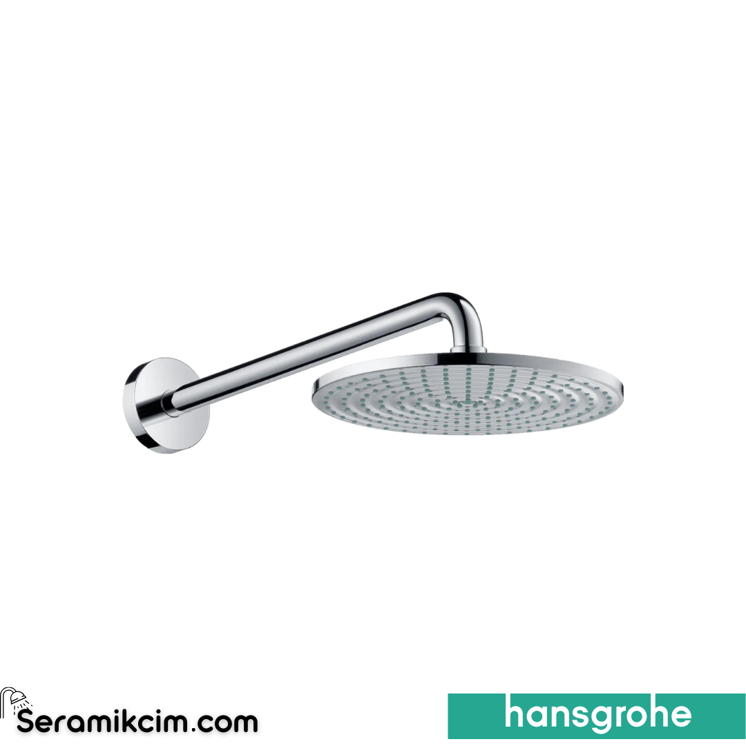 Hansgrohe Raindance Air Plate DuvardanTepe Duşu 240Mm Ecosmart+ Krom 27461000