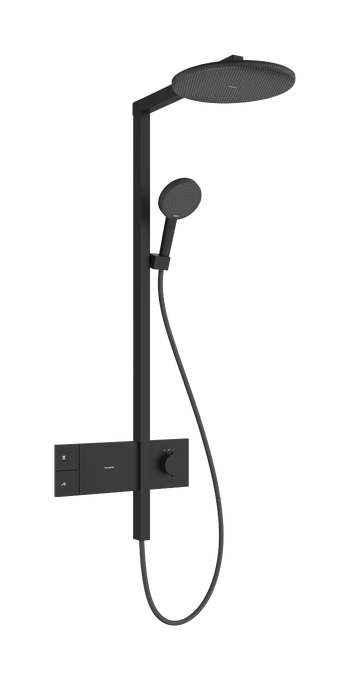 Hansgrohe Raindance Alive S Duş Kolonu 300 1Jet EcoSmart Mat Siyah 24583670