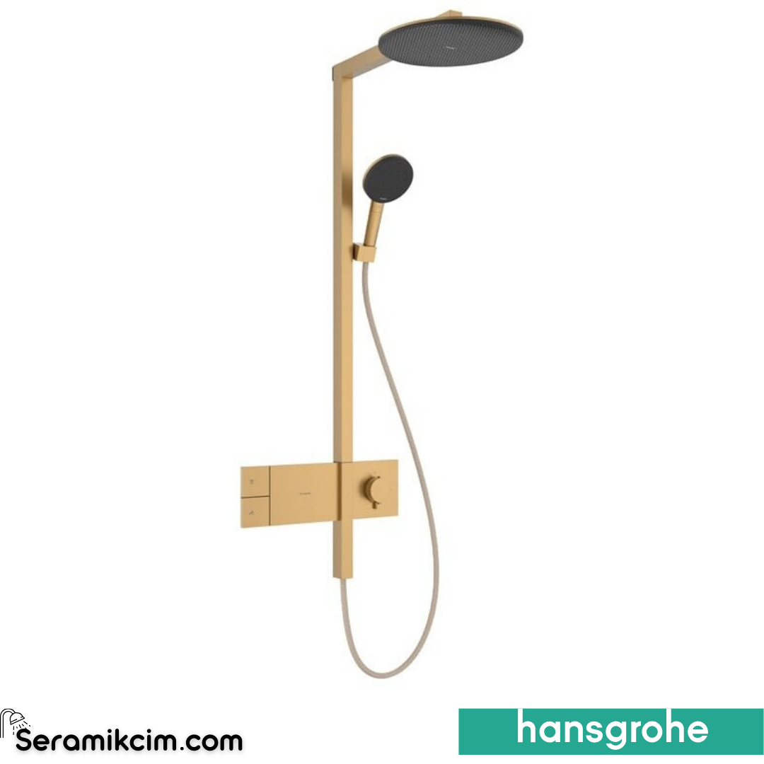 Hansgrohe Raindance Alive S Duş Kolonu Mat Bronz 24583140
