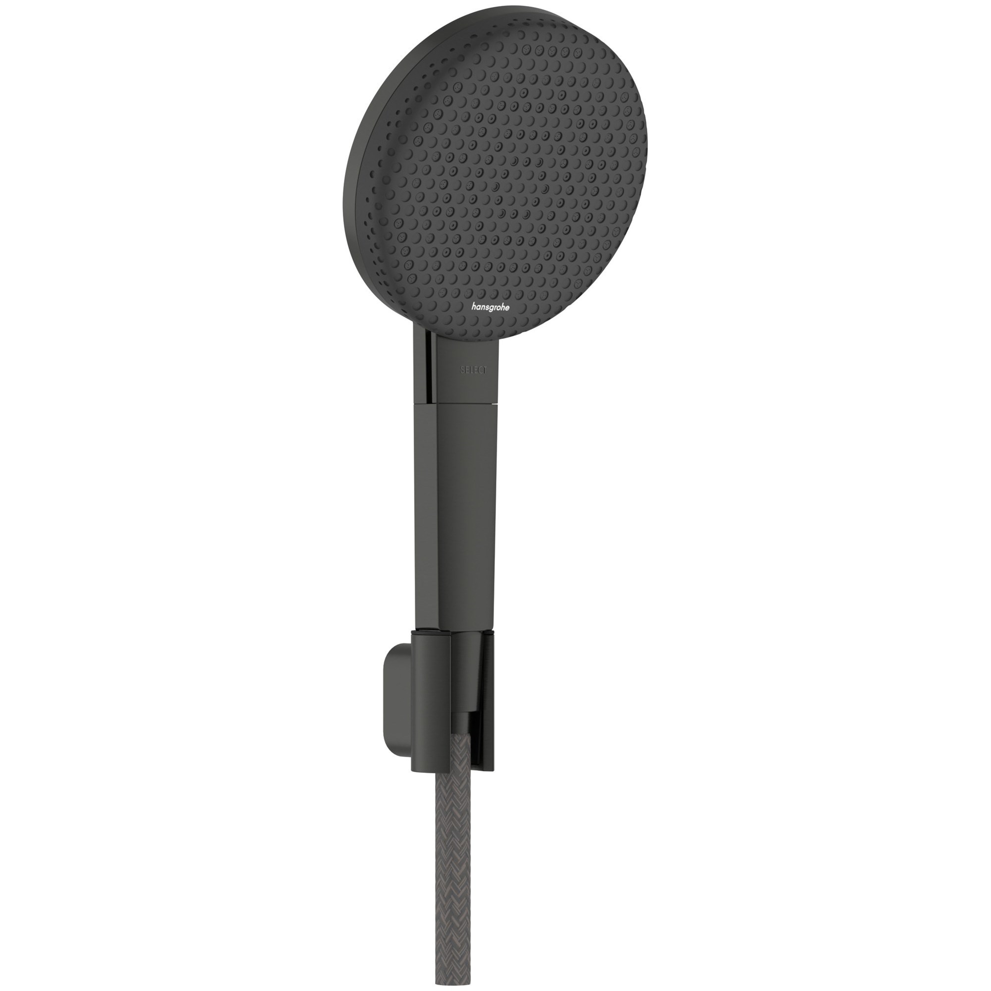 Hansgrohe Raindance Alive Select S El Duşu ve Askı Seti 12,5 cm 3 Fonksiyonlu EcoSmart Mat Siyah-Krom 24611340