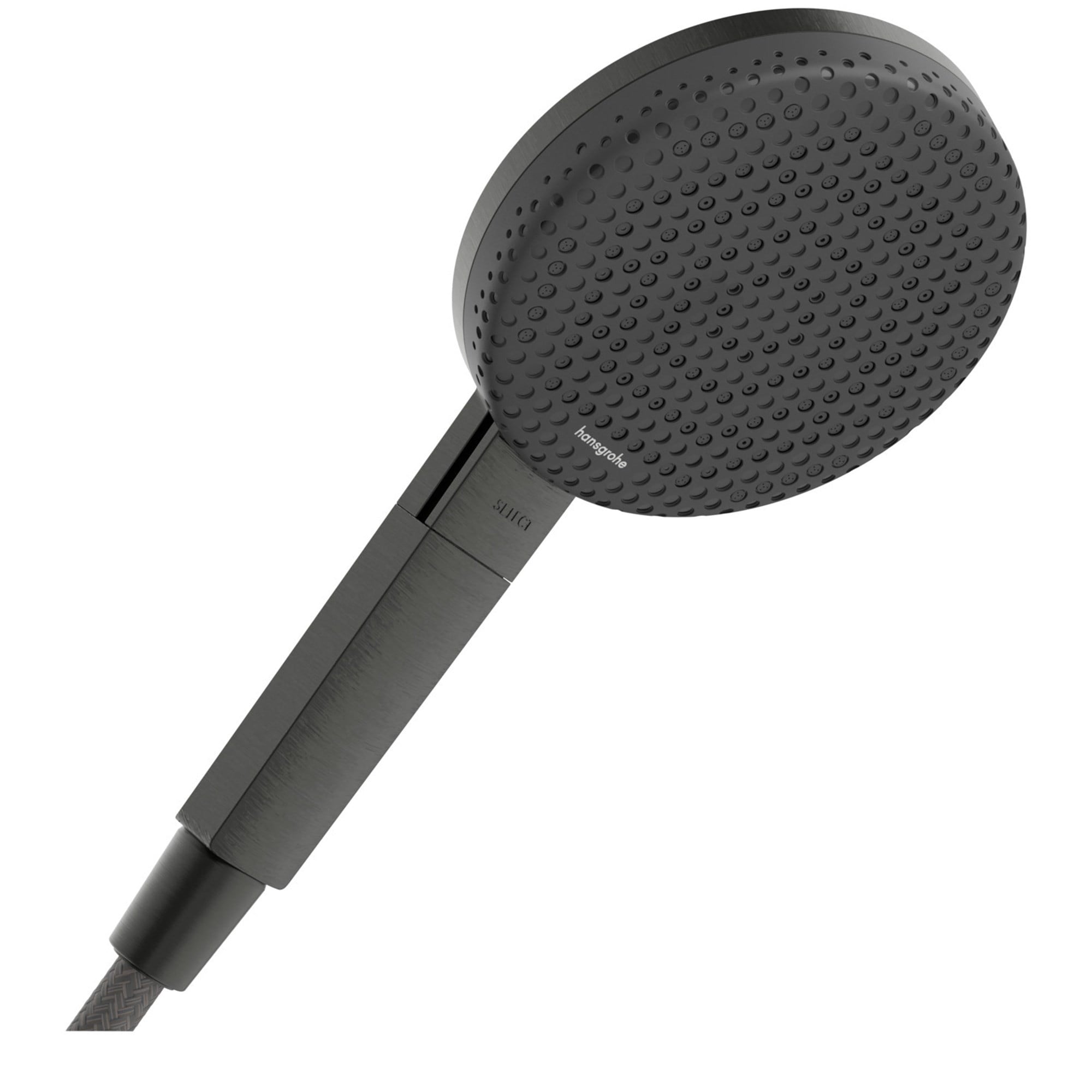 Hansgrohe Raindance Alive Select S El Duşu 12,5 cm 3 Fonksiyonlu EcoSmart+ Mat Siyah-Krom 24512340