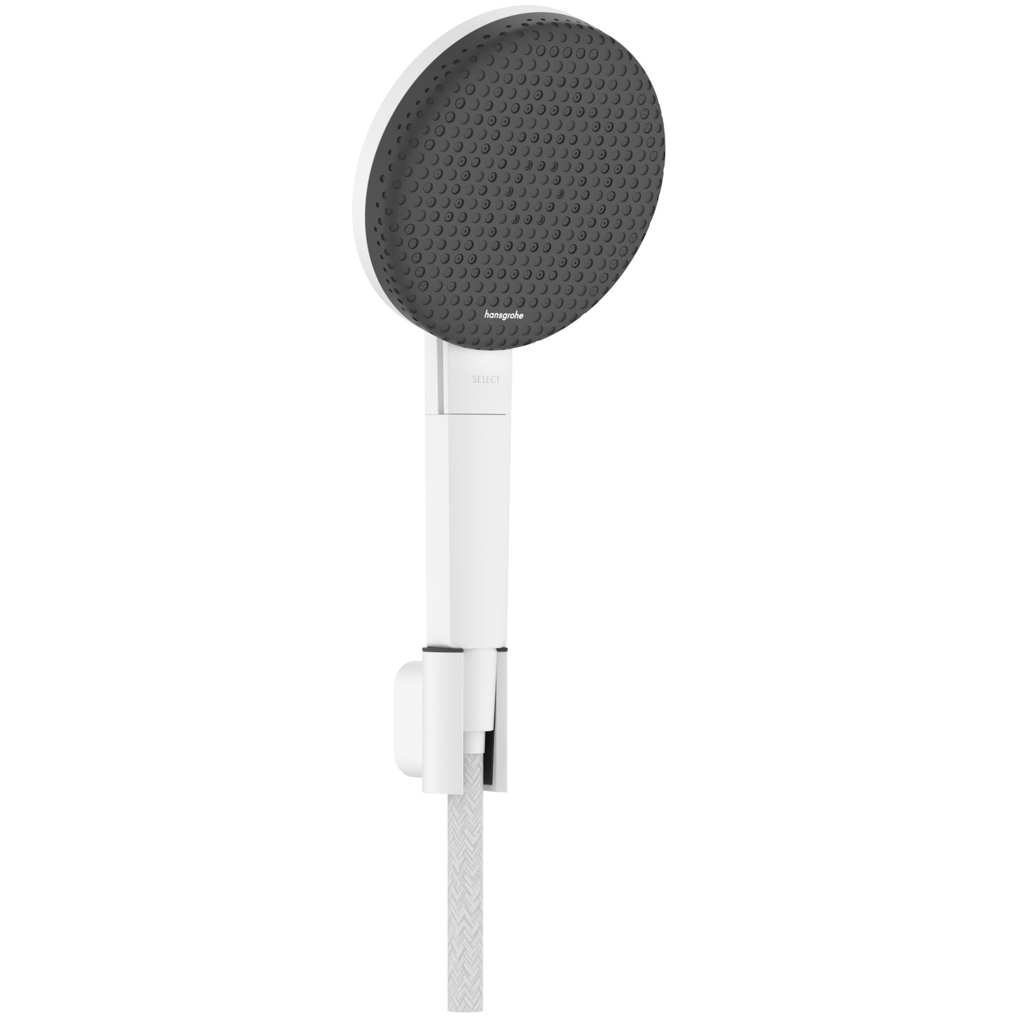 Hansgrohe Raindance Alive Select S El Duşu ve Askı Seti 12,5 cm 3 Fonksiyonlu EcoSmart Mat Beyaz 24611700