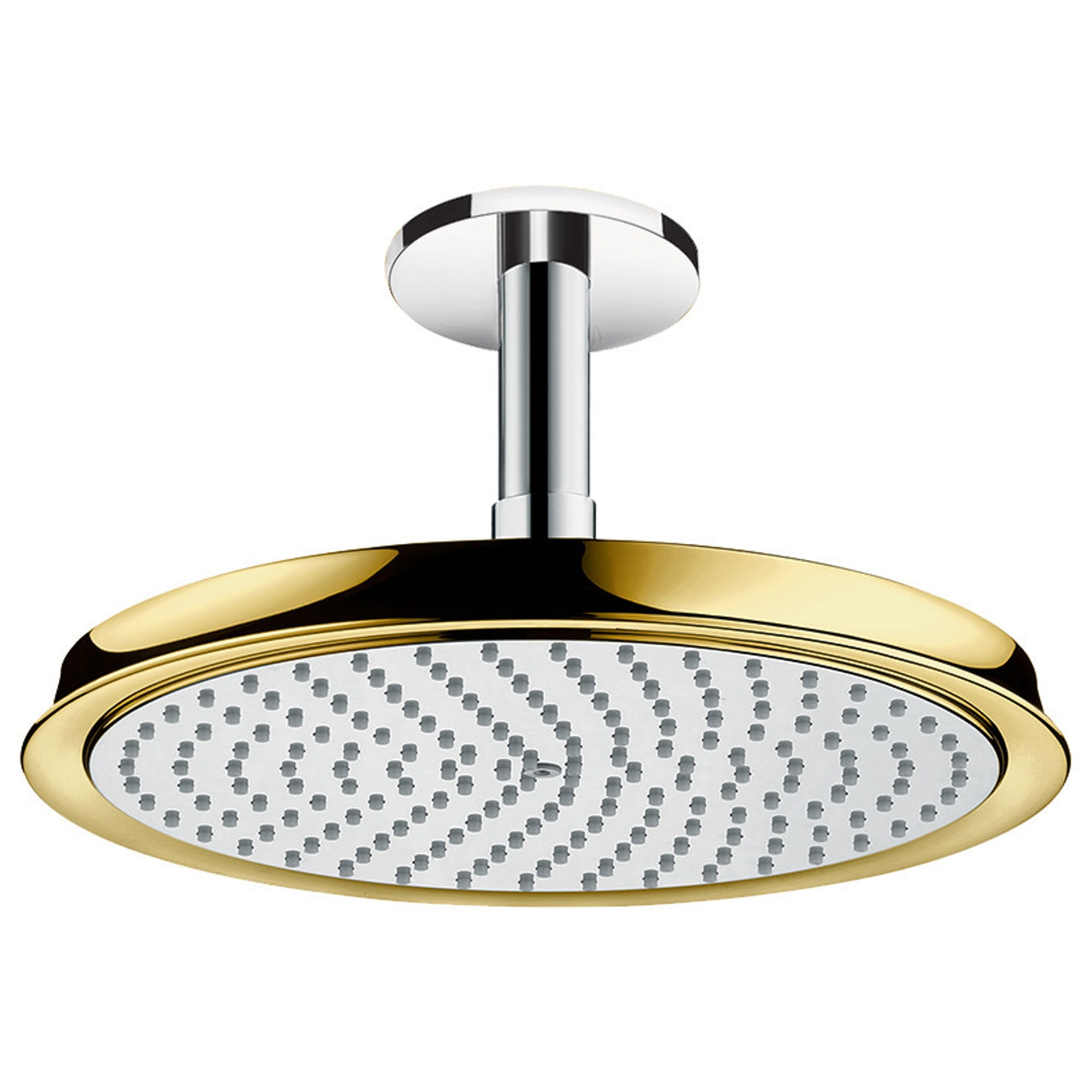 Hansgrohe Raindance Classic Tavandan Tepe Duşu 240 1 Fonksiyonlu Krom-Altın 27405090