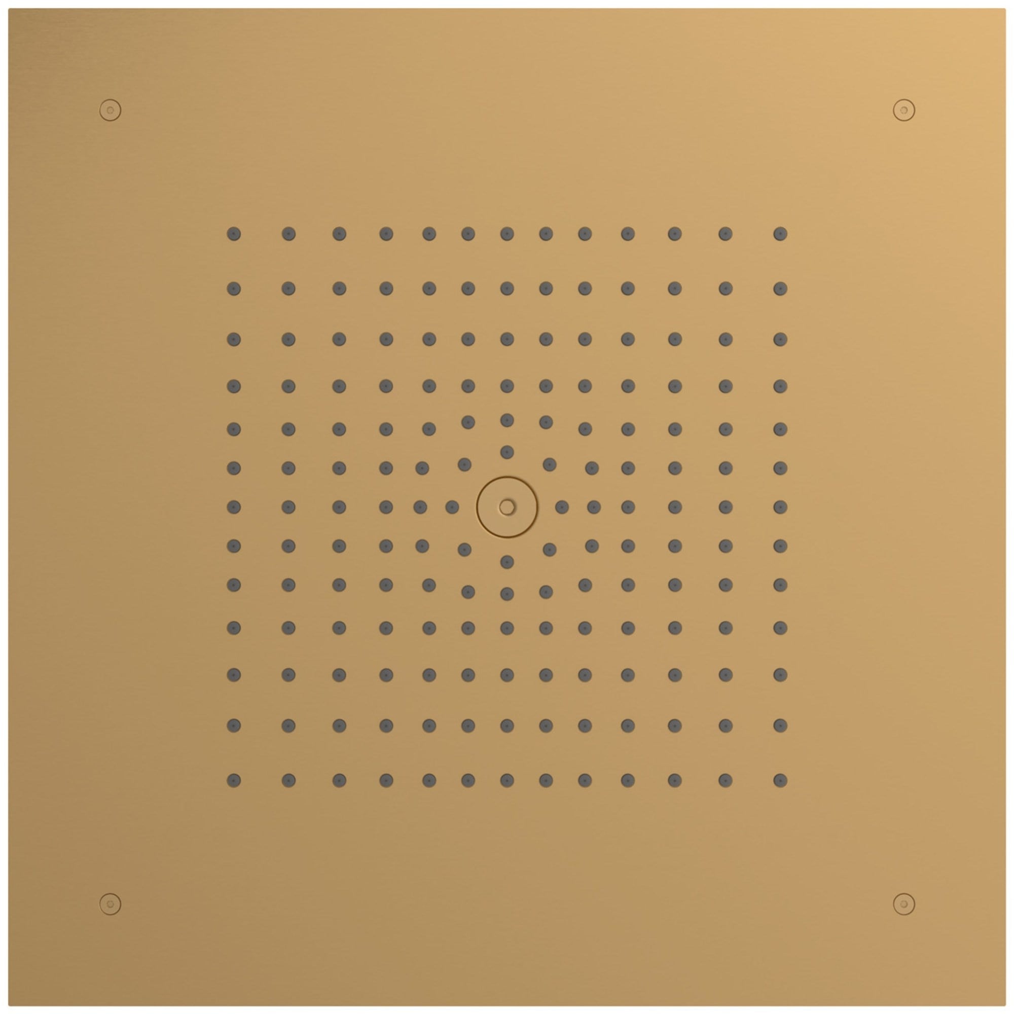 Hansgrohe Raindance E Tavana Sıfır Tepe Duşu 40x40 cm 1 Fonksiyonlu EcoSmart Mat Bronz 26253140