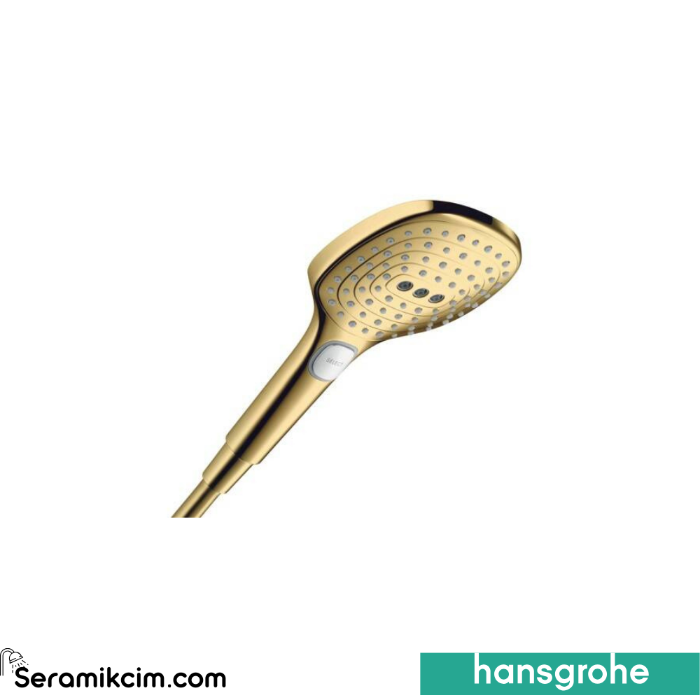 Hansgrohe Raindance Select 120 El Duşu Parlak Altın 26520990
