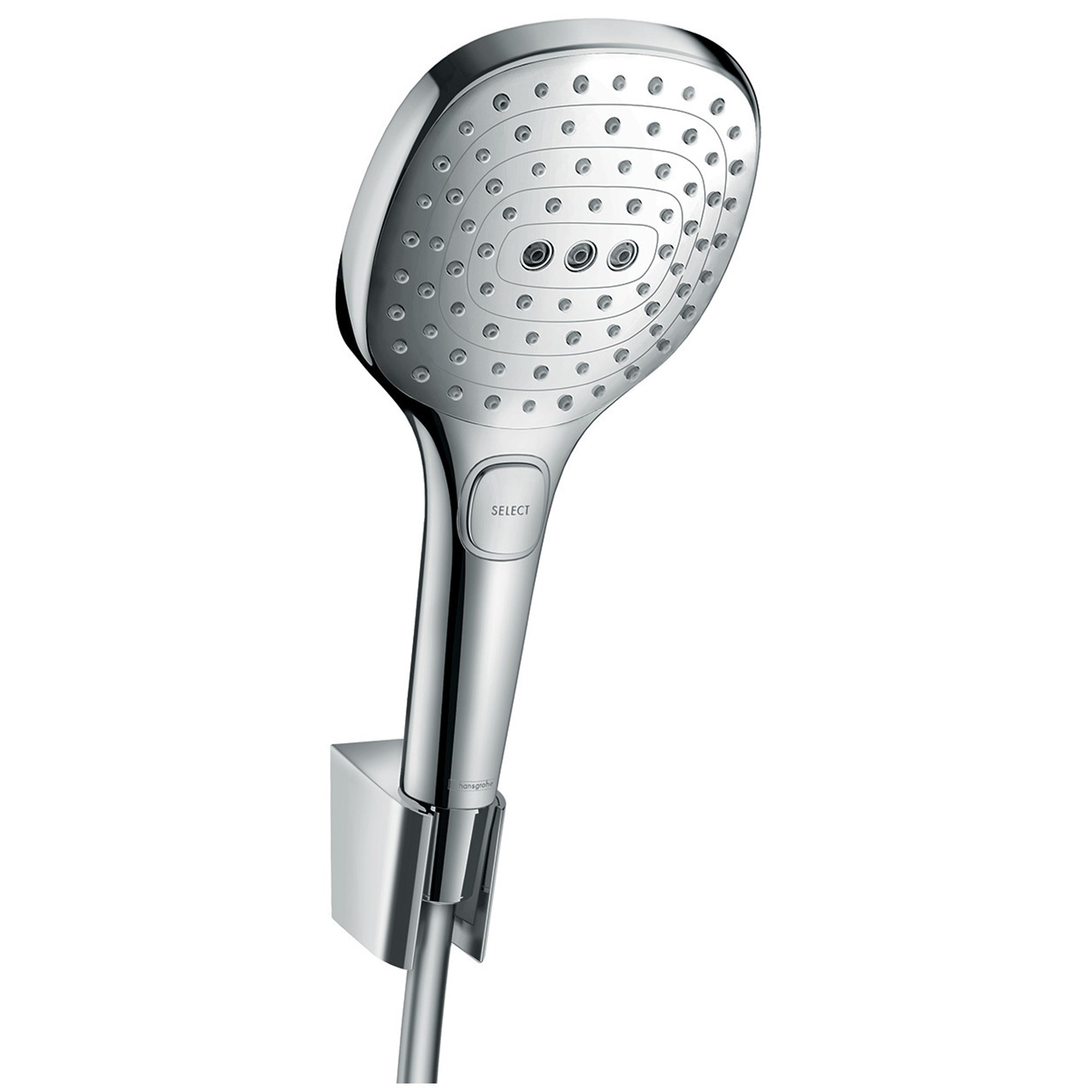 Hansgrohe Raindance Select E El Duşu ve Askı Seti 12 cm 3 Fonksiyonlu Krom 26700000